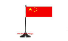 China Table Flag