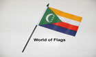 Comoros Hand Flag