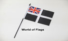 Cornwall Ensign Hand Flag