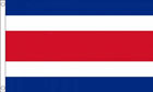 Costa Rica Flag NO CREST 