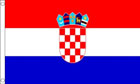 Croatia Funeral Flag