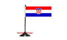 Croatia Table Flag