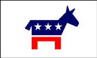 US Democrat Flag
