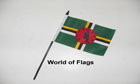 Dominica Hand Flag