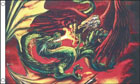 Dragon vs Eagle Flag