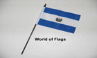 El Salvador Hand Flag