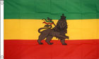 Ethiopia Lion of Judah Funeral Flag