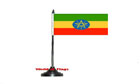 Ethiopia with Star Table Flag