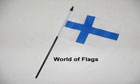 Finland Hand Flag