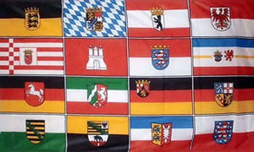 German 16 States Flag 