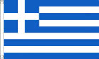 Greece Funeral Flag
