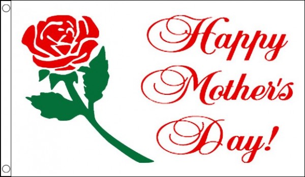 Happy Mothers Day Flag