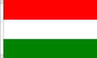 Hungary Funeral Flag