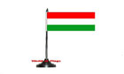 Hungary Table Flag
