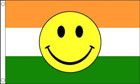 India Smiley Face Flag 