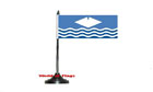 Isle of Wight Waves Table Flag 