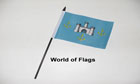 Isle of Wight Hand Flag Carisbrooke Castle Hand Flag