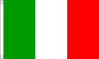 Italy Funeral Flag