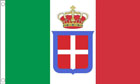 Italy Crest Flag 1861 to 1946
