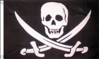 5ft by 8ft Jack Rackham Pirate Flag