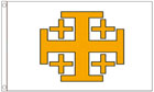 Jerusalem Cross Flag 