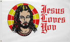 Jesus Loves You Flag
