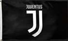 Juventus Flag Black with Core Crest