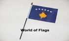 Kosovo Hand Flag