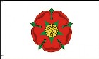 5ft by 8ft Lancashire Flag Old Red Rose