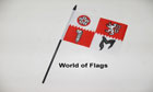 Leicestershire Hand Flag