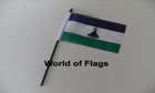 Lesotho Hand Flag