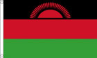 2ft by 3ft Malawi Flag Red Sun Flag