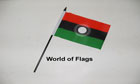 Malawi Hand Flag White Sun Old Design