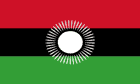 Malawi Flag White Sun Flag 