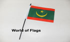 Mauritania Hand Flag 