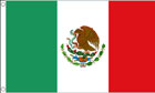 5ft by 8ft Mexico Flag
