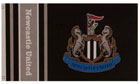 Newcastle United Flag Wordmark Design