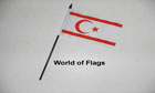 North Cyprus Hand Flag
