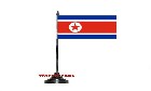North Korea Table Flag