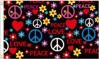 Peace and Love Flag
