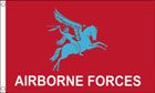 Pegasus UK Airborne Forces Flag with Words