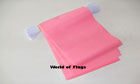 Plain Pink Bunting 3m 