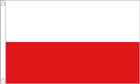Poland Funeral Flag