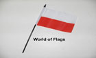 Poland Hand Flag World Cup Team