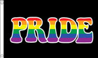 Rainbow Pride Flag (Black Background)