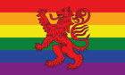 Rainbow Scotland Lion Flag