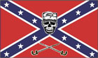 Rebel Ranger Skull Flag