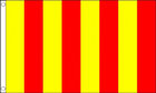 2ft by 3ft Red and Yellow Striped Flag