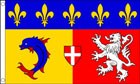Rhones Alpes Flag