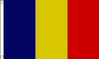 5ft by 8ft Romania Flag